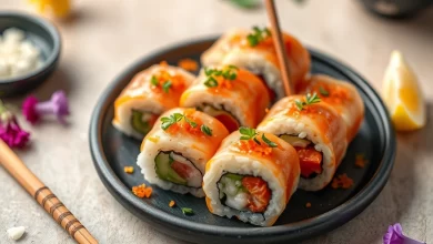 Photo of Ароматные суши с копченой рыбой рецепты